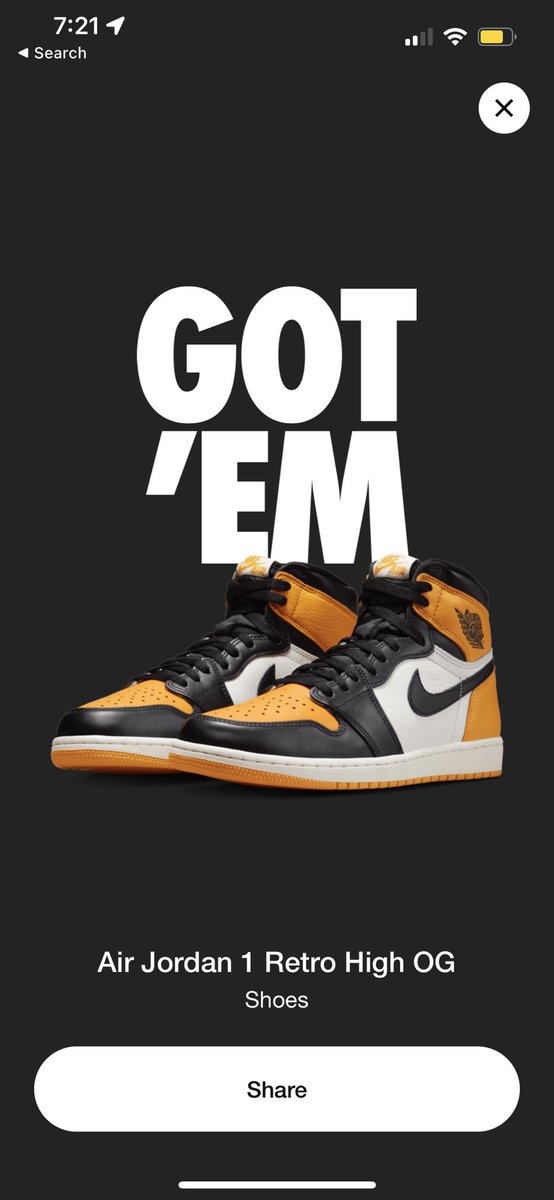 VLONEKEV23's tweet photo. @JustFreshKicks Copped at 7:10 😂 https://t.co/MnvQuZE8j8