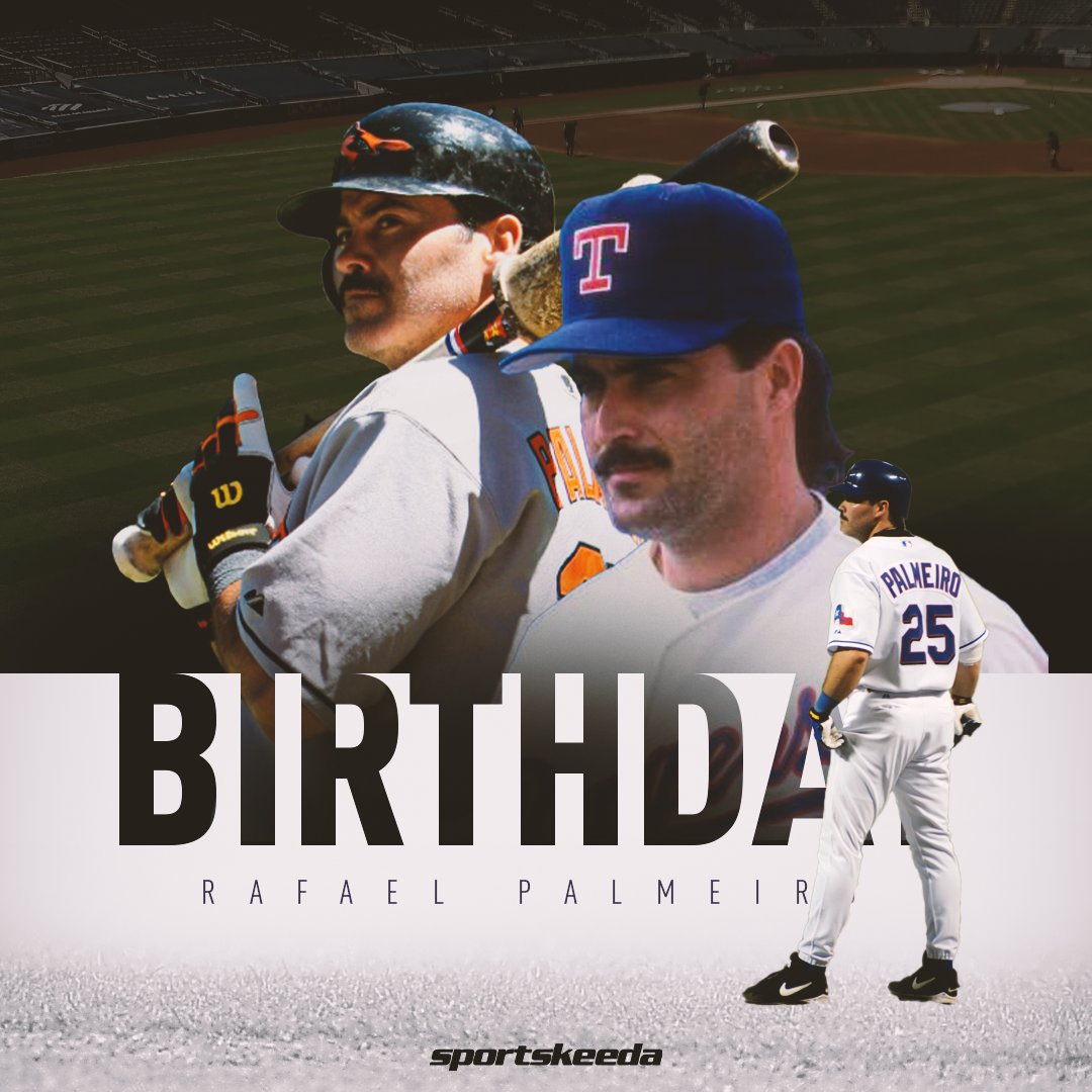 Happy Birthday to Rafael Palmeiro!!      4x All-Star 3x Gold Glover 2x Silver Slugger 