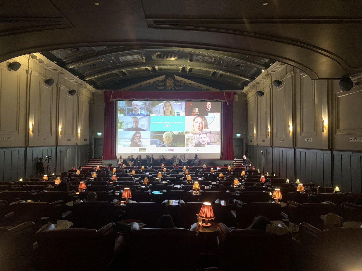 drfionalanigan's tweet photo. Busy few days for #WorldCancerResearchDay merging art & science with the @PrecisionOncIre #POIShowcase & @vincent_devine exhibition on Thursday and this morning’s gorgeous event in @StellaCinemas to see @ScreenScience ‘The People There to Catch Us’. So lovely to see everyone! https://t.co/cTV9YNGJiG