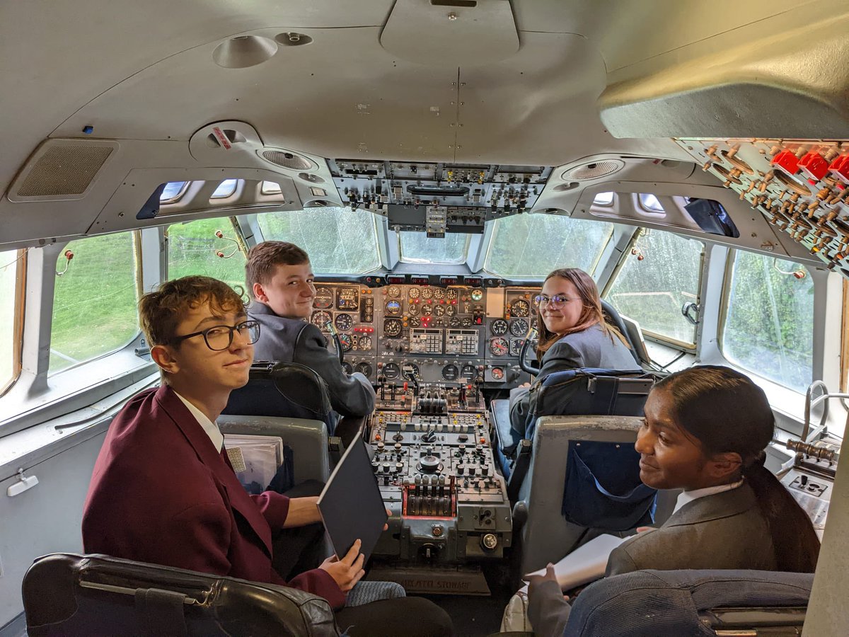 Our second meeting for Brooklands Innovation Academy took place on Friday with <a href="/ChertseyHigh/">Chertsey High School</a> students! The focus group discussed their designs for our logo and also had the opportunity to test out flight controls!