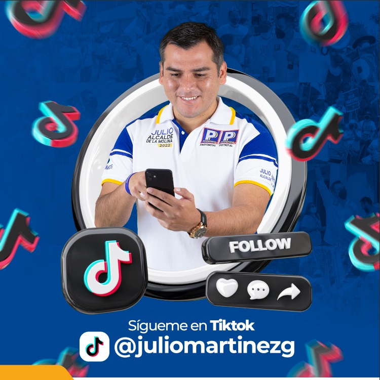 JMartGar's tweet photo. 👋 ¿Quieres saber lo qué pasa en nuestra campaña?
Diviértete con nuestros videos y sígueme en #tiktok para saber sobre nuestras actividades como equipo.
➡️ https://t.co/9dCWLFAwe0

¡Únete al cambio! Marca las 2 🅿️ de @podemos_peru

#UrrestiSeguridad 
#YoVotoPorJulio https://t.co/0OkszoGUwt