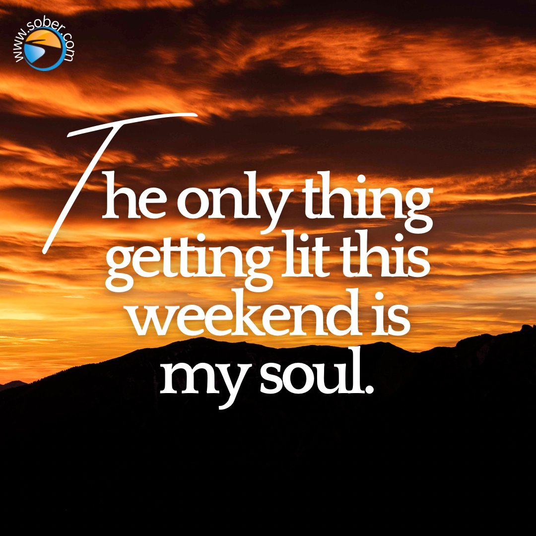 Soberverse's tweet photo. ✔️ It’s An Awesome Saturday To Be Sober!  
#addictionrecovery #onesayatatime #soberaf #12stepstorecovery #12steps #addictionquotes #saturday #recoveryjourney #weekendvibes #sobercurious https://t.co/s6pHlPSEnD