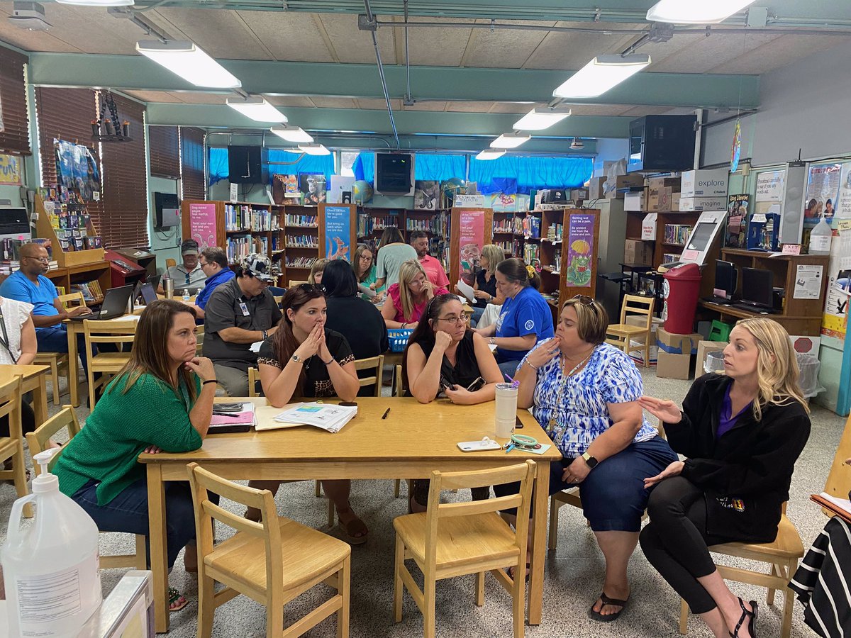 airline_park's tweet photo. Deep dive into student work during PD on Friday afternoon.    Discussions were powerful and productive! https://t.co/taO0pLyvfP