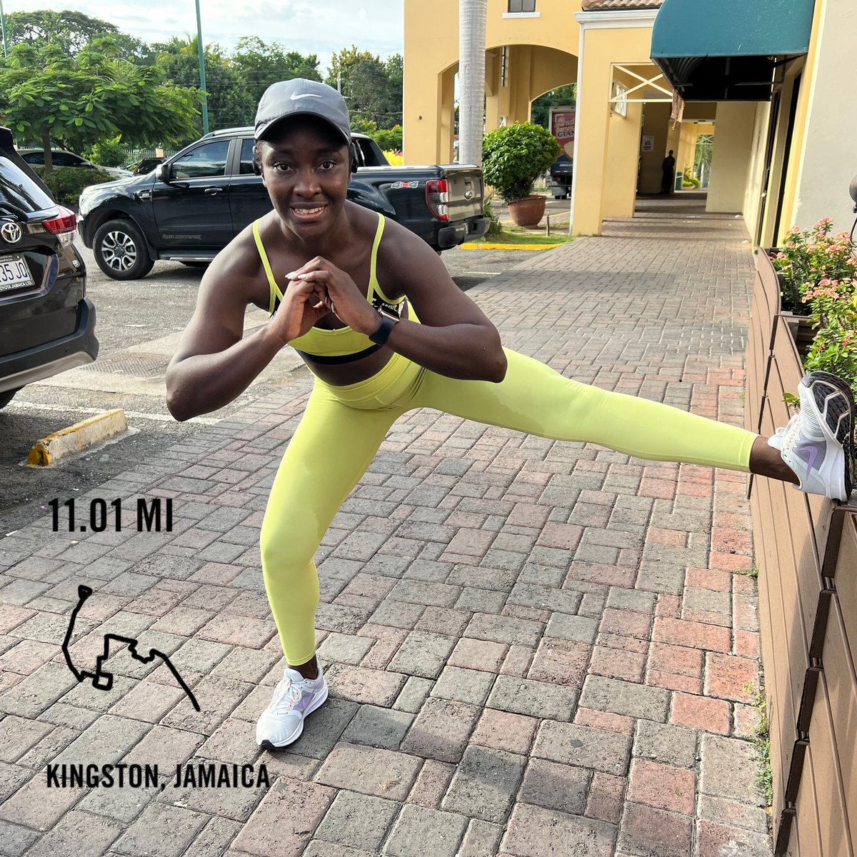 Throwback Run - the last time I did anything over 10 miles was in November. So this one felt pretty good.    #pacersrunning #werunjamaica #Throwback