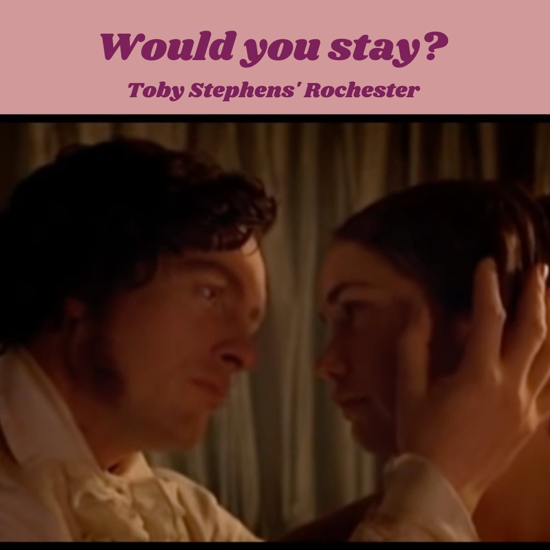 Would you stay with Toby Stephen's Mr. Rochester?

#EyreBuds #JaneEyre #charlottebronte #edwardrochester #bookadaptations #romancereader #moviereviewpodcast #historicaldramas #perioddrama #historicalfashion #janeeyre2006 #ruthwilson #tobystephens