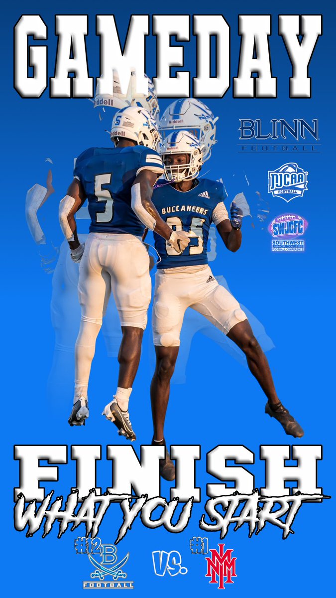 BLINNFBRECRUIT's tweet image. Game Day!! Finish What You Start!! You only get so many opportunities; make it count! 60 minutes!! 🔵⚪️⚔️🏴‍☠️ #finishthetask #finishwhatyoustart