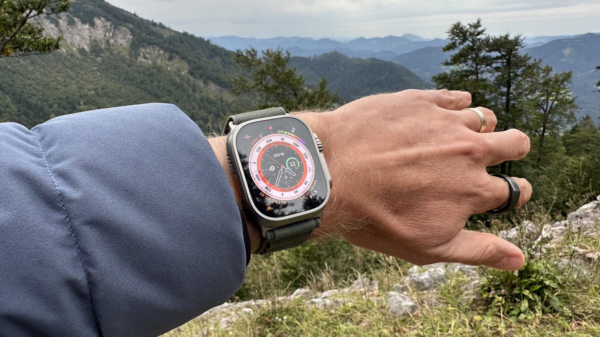 Je to bomba 👍😉 #applewatchultra