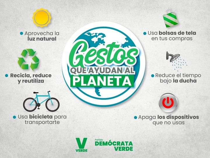 Desde el Partido Demócrata Verde impulsamos los trabajos ecológicos que ayudan a mejorar nuestro medio ambiente. Un pequeño gesto ambiental puede marcar una gran diferencia. 
#Eco