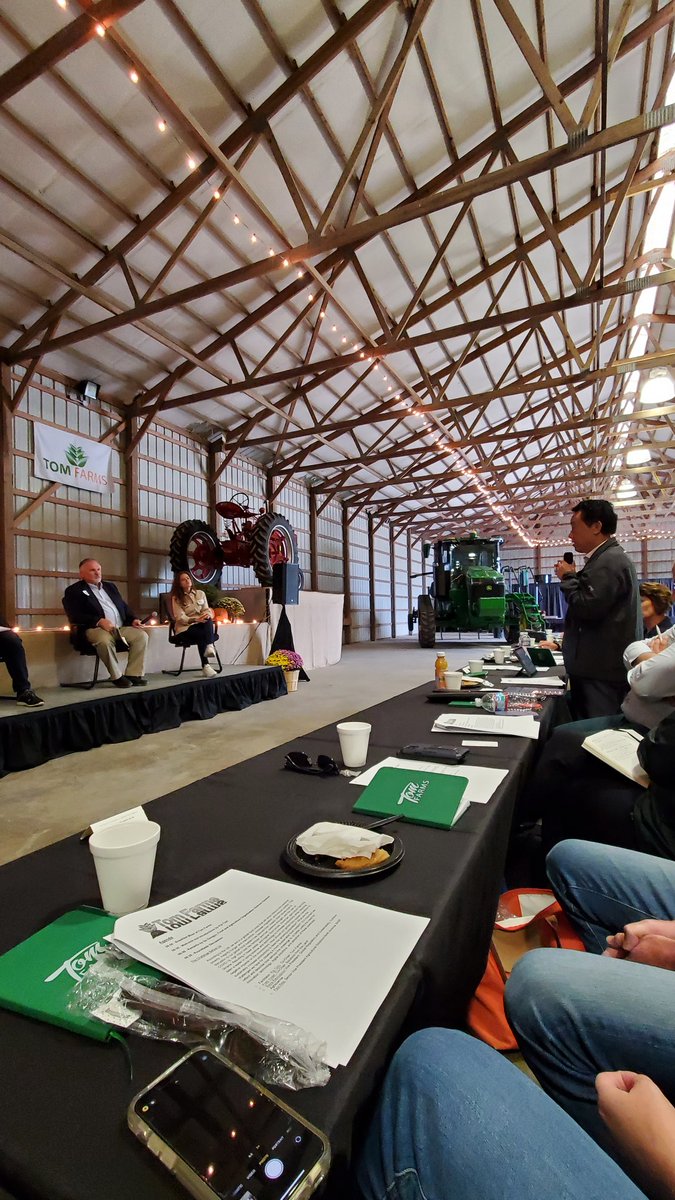 Discussing the "Challenges Before Us" with <a href="/FAODG/">FAO Director-General QU Dongyu</a>, <a href="/Corteva/">Corteva Agriscience</a> VP of Regulatory <a href="/RezaRasoulpour/">Reza</a> "It is incredibly challenging to get technology to farmers around the world without global harmonization of regulatory systems. It's not risk vs hazard; focus needs to be on benefits."