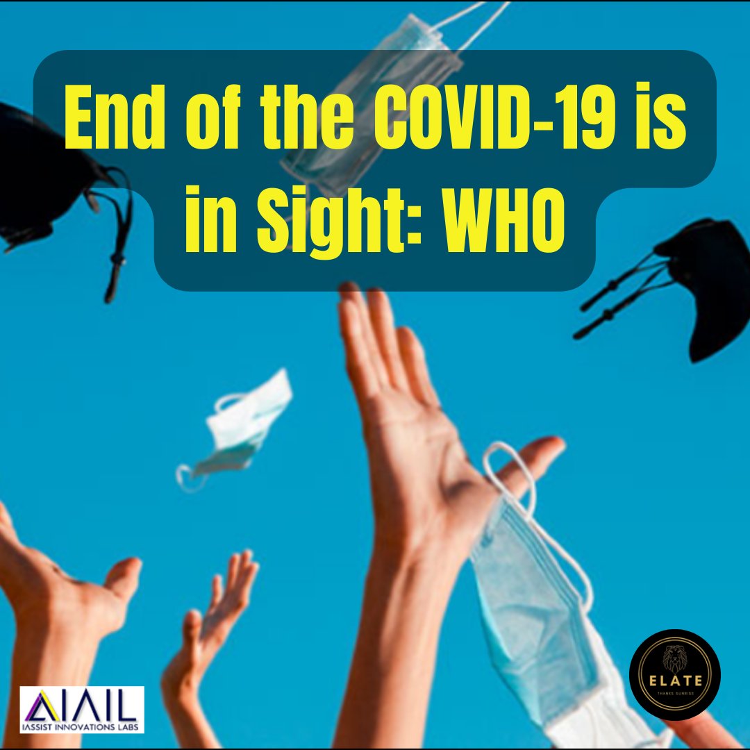 IassistL's tweet photo. End of the COVID-19 is in sight: WHO
#insuranceagent #insurancebroker #coronaviruspandemic #omicron #omicronvariant #covid
#insurance #insuretech #iassistinnovationslabs #ielate #iAssist #crest #ClaimsFTR #Iassistlabs #technology #Claims #CrestInsuretech #healthinsurance https://t.co/bJVKclYIQD