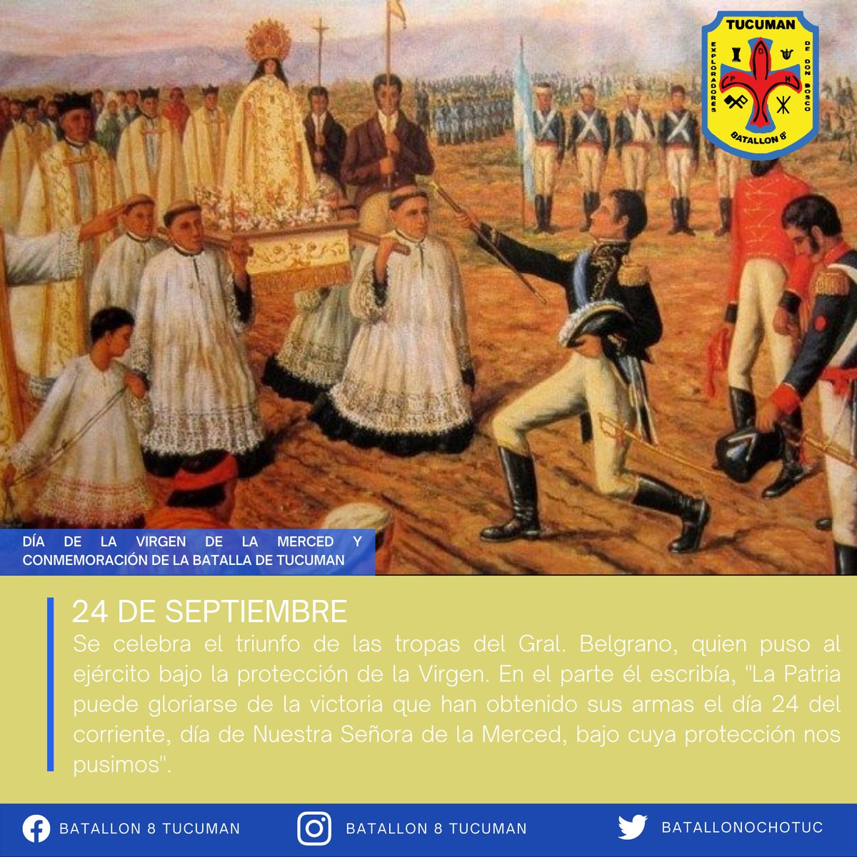 BatallonOchoTuc's tweet photo. 🇦🇷

#SiempreListos
#TodoPorAmor https://t.co/I19aGU9e04