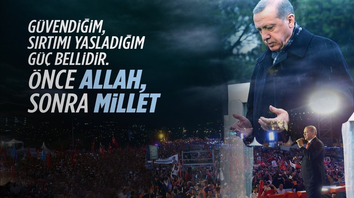 akkadinavcilar's tweet photo. Cumhurbaşkanımız Sayın 
@RTErdogan:
Güvendiğim, sırtımı yasladığım güç bellidir.
ÖNCE ALLAH, SONRA MİLLET

 #SeninleyizErdoğan https://t.co/m33MXDWG6W