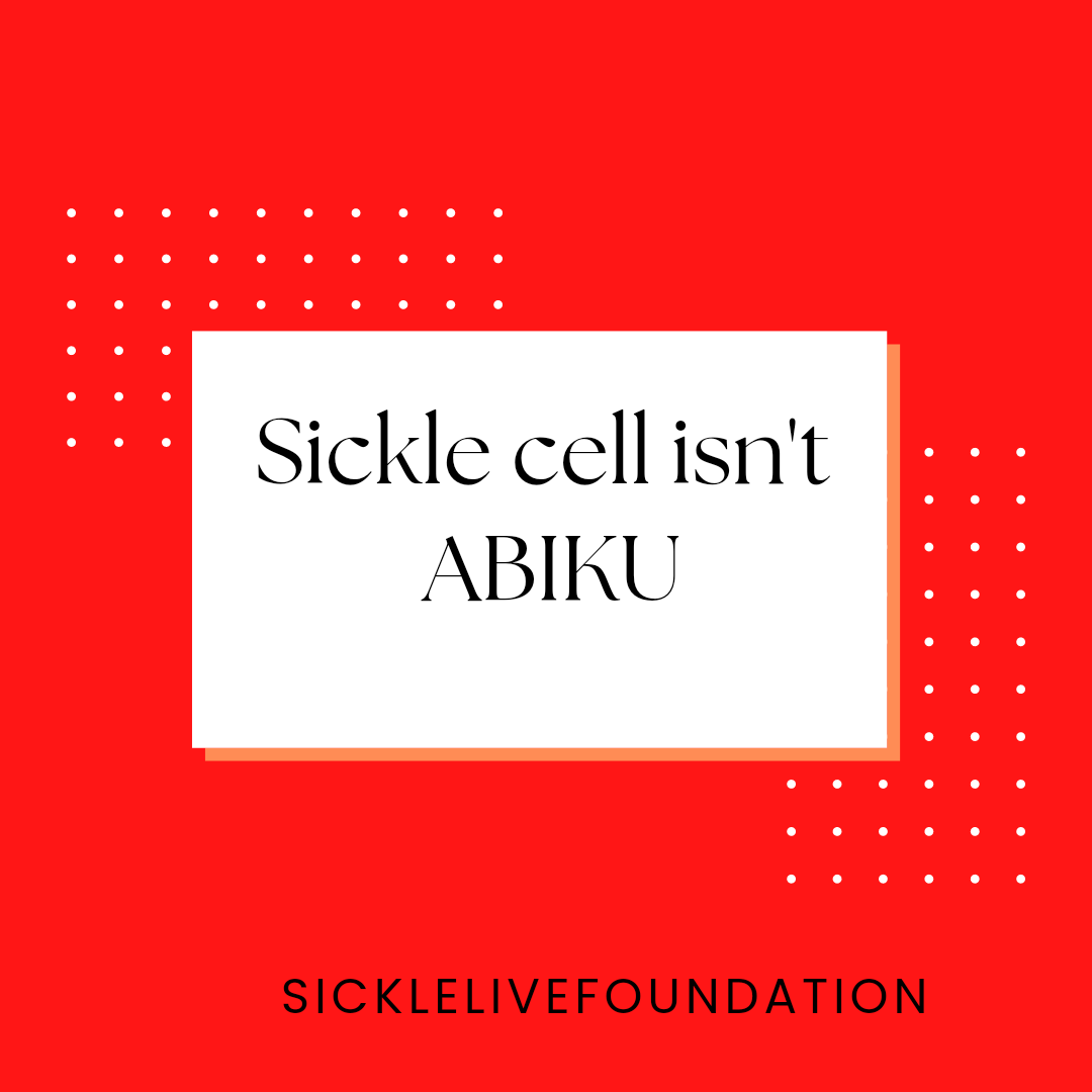 Sicklelive's tweet photo. #sicklecellawarenessmonth
 #sicklecelldisease 
 #sicklecellwarrior 
#sicklecell 
 #SickleliveFoundation
 #SickleCellCelebs
#DrTee
 #KnowYourGenotype
 #BreakTheSicklecycle
 #BeSickleSmart https://t.co/c4iZnFspMO