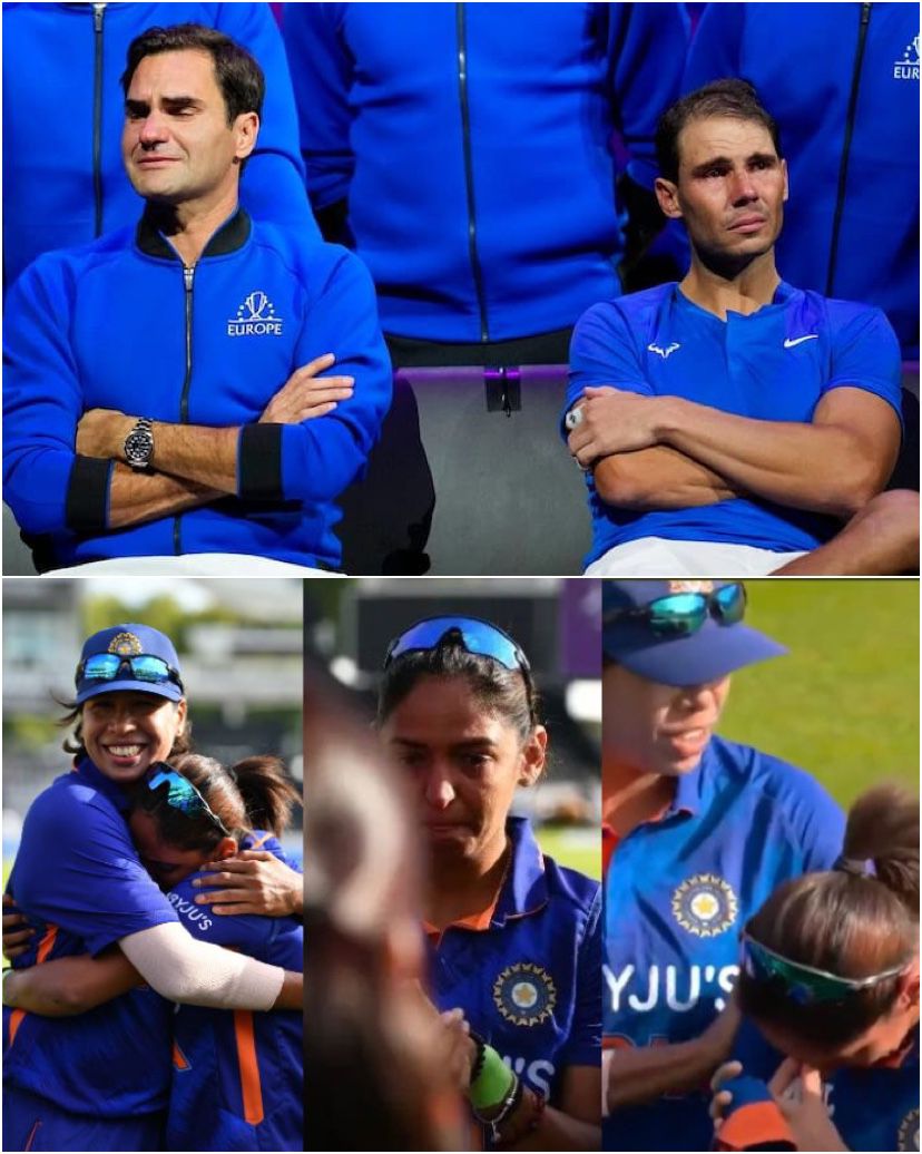 Shankusingha07's tweet photo. Tough day if you love Sports… 😢
#Roger_Federer 🏸 #Jhulan_Goswami 🏏 https://t.co/062fZWeiKM