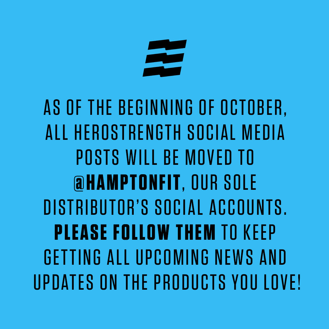 herostrengthinc's tweet photo. On Oct 1st, our social posts will be moving to @hamptonfit. Nothing is changing about the products you love, where you go to purchase them, or our brand as a whole; we're just merging our social efforts to create a cohesive experience. We hope you'll join us on @hamptonfit! https://t.co/rBnNac54S7
