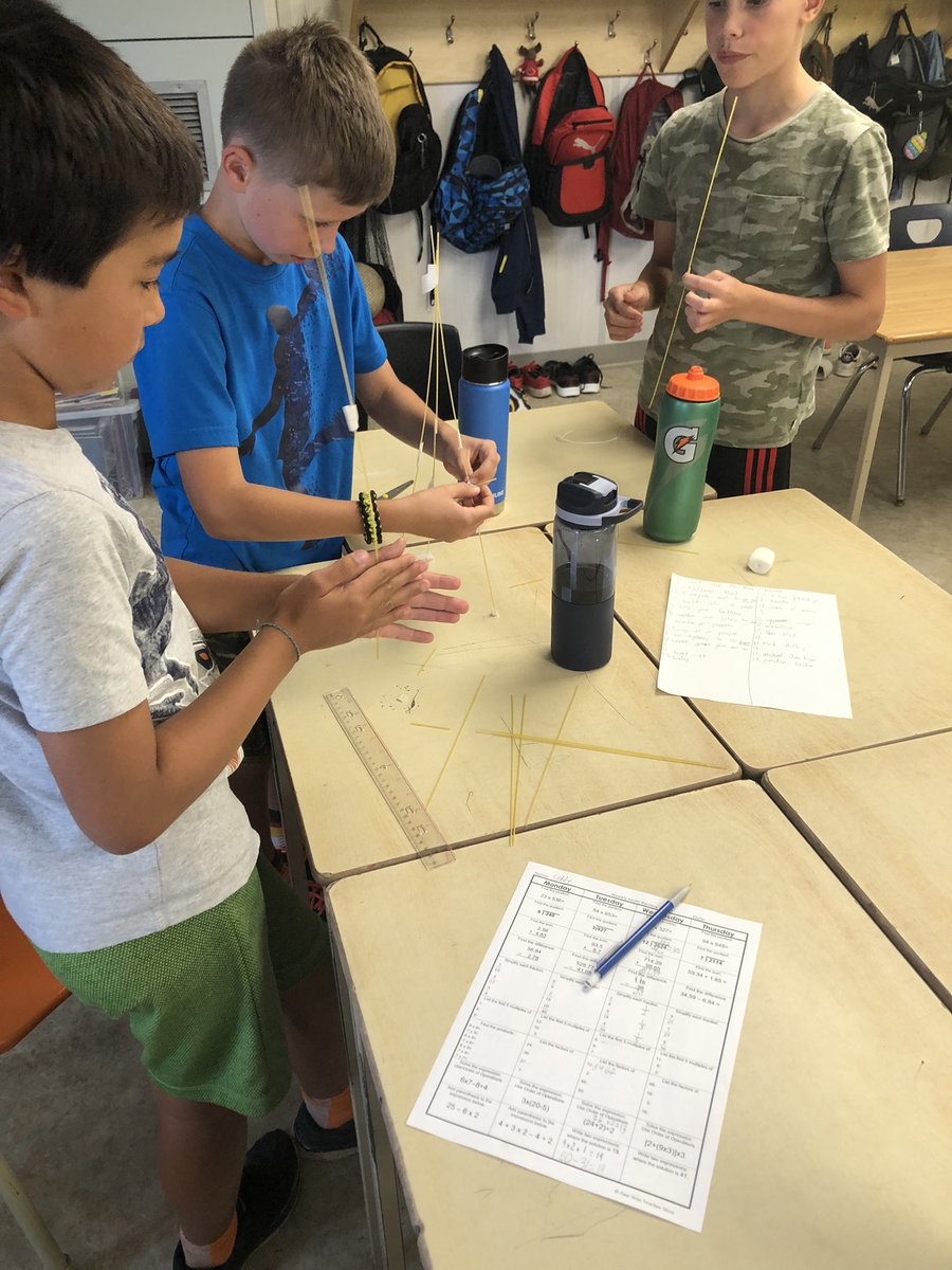 DelaurierMr's tweet photo. Who said getting to know one another and collaborating can’t be fun with a little competition. La 6e et 7e ont eu du plaisir à se connaître pendant nos activity de STIM #STEMbuilding https://t.co/PugM76tzIj