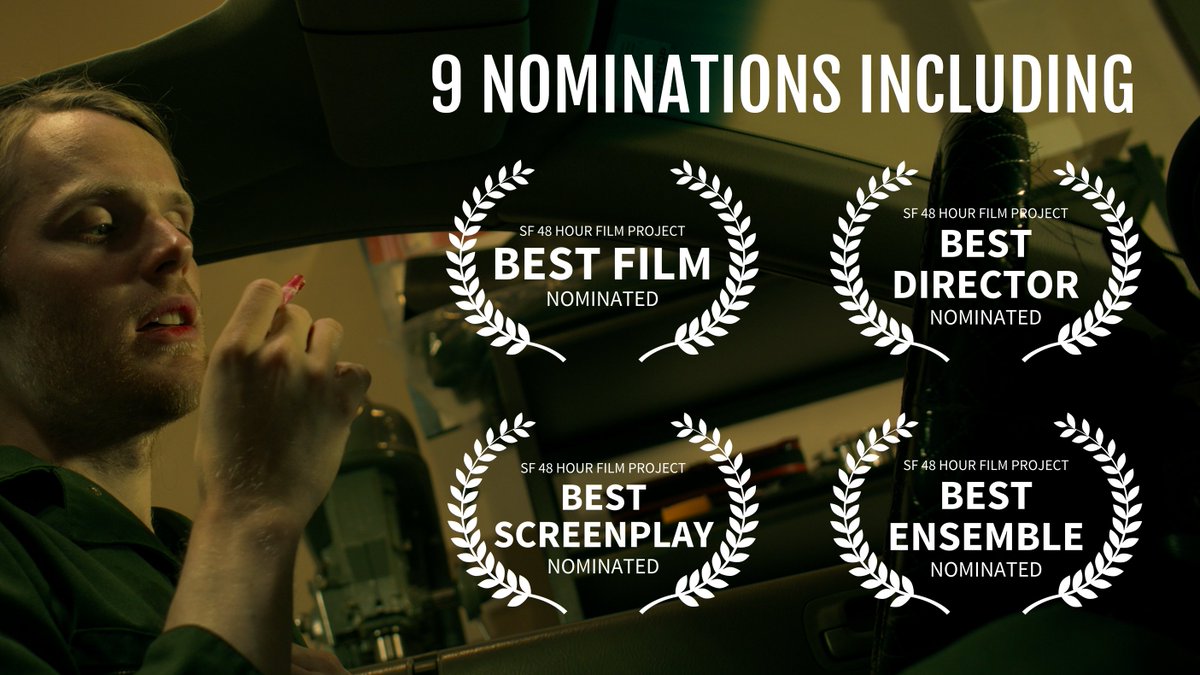 FlatQuackFilms's tweet photo. Nominees for this year's @sf48hfp awards have been announced and we're pleased to say Tune Up received 9 nominations, including #bestfilm! Woohoo! #FilmAwards https://t.co/R1ZbRW0Jcu