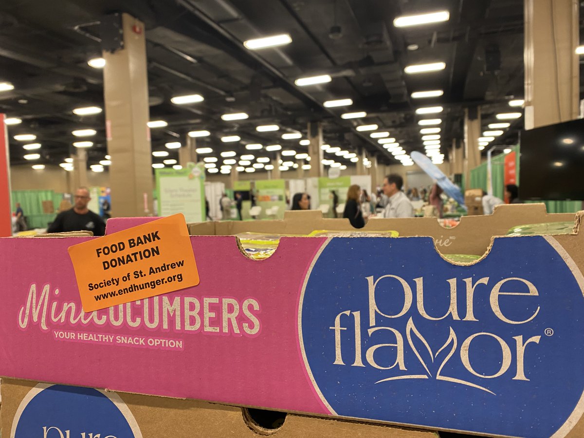 PureFlavor's tweet photo. Thanks for a great #SouthernInnovations show yesterday @ProduceCouncil, we hope our fresh produce #donation to @societystandrew helps those in need in the greater #Nashville region! https://t.co/P0lidlpNjw