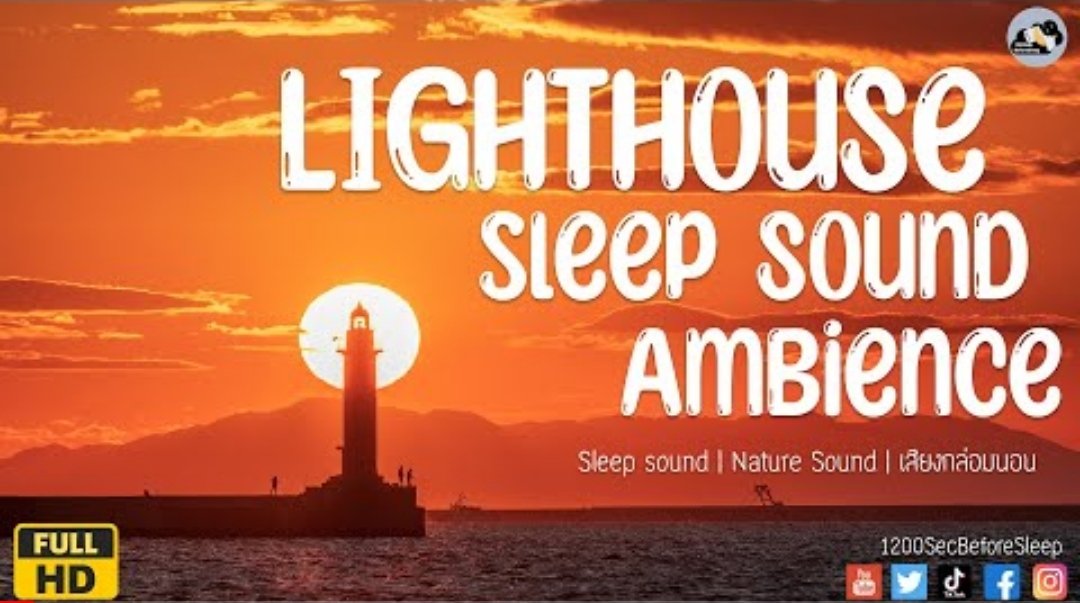1200sbs's tweet photo. Lighthouse sleep sound ambience

Full sound :  https://t.co/iPeFO9VkD5

#1200secbeforesleep 
#sleepsounds 
#lighthouse 
#wavesound https://t.co/AYC9XWwdWf