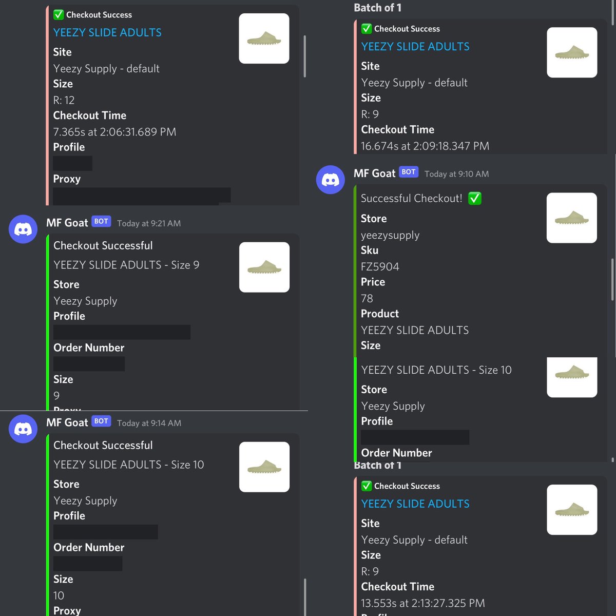 JMH (@rxshoes806) on Twitter photo Bot: <a href="/whatbotsuccess/">What Success</a> <a href="/TohruAIO_/">Tohru AIO</a> <a href="/MEKRobotics/">MEKAIO</a>
Proxies: <a href="/retail_killer/">Tem</a> <a href="/LiveProxies/">Live Proxies</a> @OculusProxies
CG: <a href="/Botter_Boys/">Botter Boys</a>
ACO: <a href="/Rx_Aco_/">R X</a>
Tons of passes, tons of a carts, a few checkouts. Bot: <a href="/whatbotsuccess/">What Success</a> <a href="/TohruAIO_/">Tohru AIO</a> <a href="/MEKRobotics/">MEKAIO</a>
Proxies: <a href="/retail_killer/">Tem</a> <a href="/LiveProxies/">Live Proxies</a> @OculusProxies
CG: <a href="/Botter_Boys/">Botter Boys</a>
ACO: <a href="/Rx_Aco_/">R X</a>
Tons of passes, tons of a carts, a few checkouts.