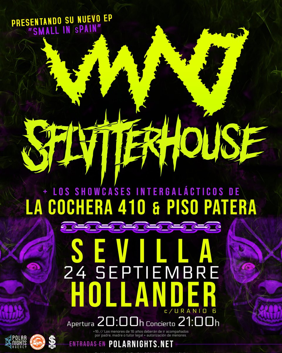 EL OVNI ATERRIZA HOY EN SEVILLA JUNTO CON @SplvtterC 👽🚷🛸 ÚLTIMAS ANTICIPADAS 😳⬇️
🎟️ linktr.ee/ummotour 🎟️