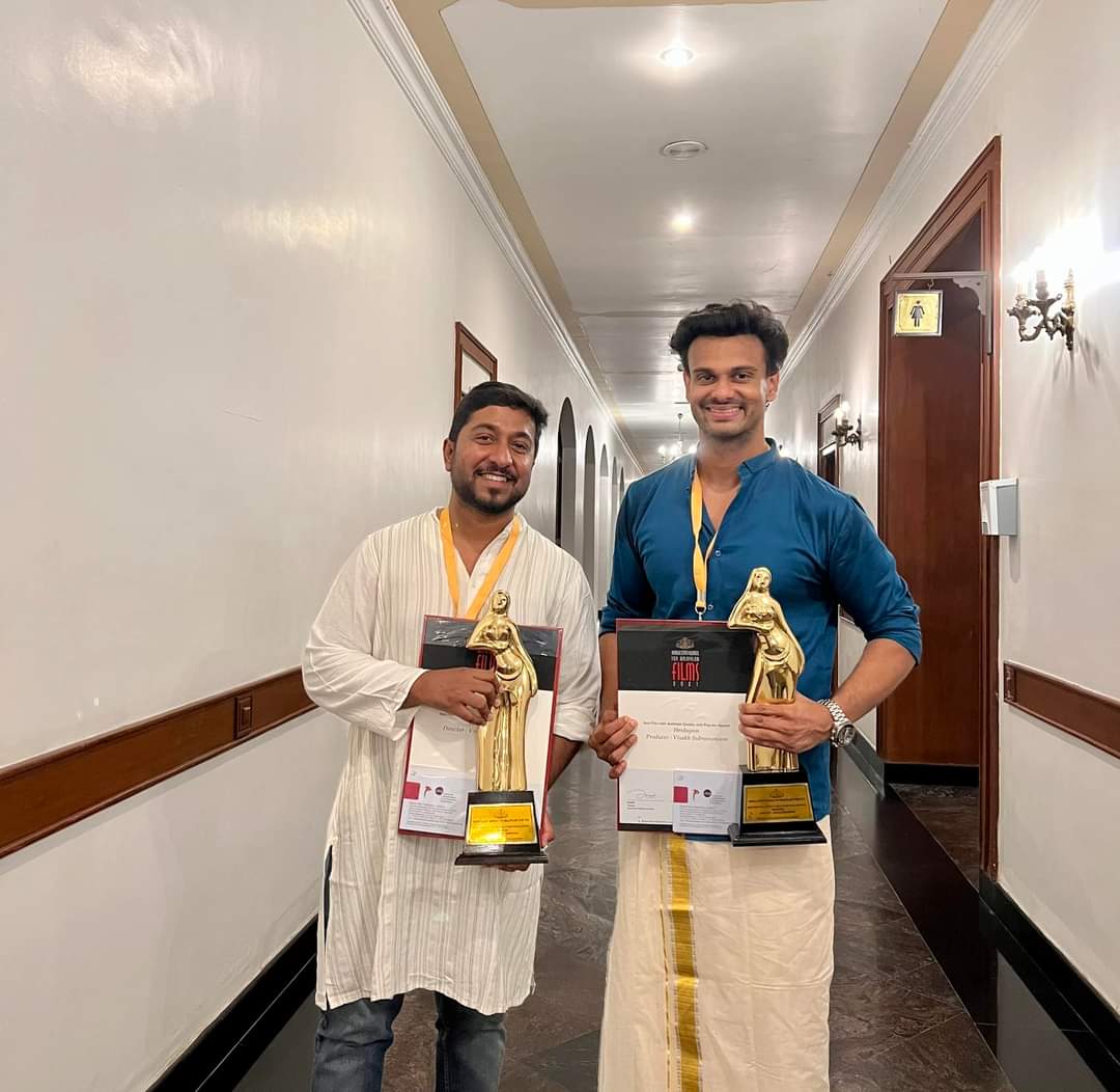 #KERALASTATEAWARDS FOR MALAYALAM FILMS 2021  🥇

Best film with aesthetic quality and popular appeal - #HRIDAYAM ❤️

Director &amp; Producer 😊😊