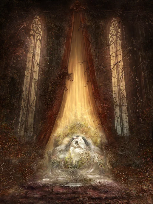 Concept art | Dark Souls III - Filianore's Rest 