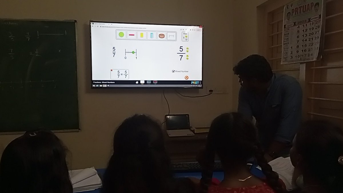 RajeshKouluri's tweet photo. Explored the number line concept of rational numbers using @PhETsims .
#rajclassroom #phetsimulations #simulations https://t.co/rvenJAN6Qf