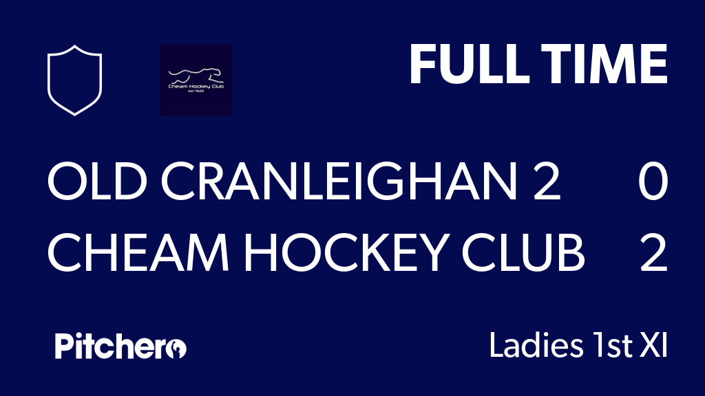 CheamHC's tweet image. FULL TIME: Old Cranleighan 2 0 - 2 Cheam Hockey Club
#OLDCHE #Pitchero
cheamhockeyclub.co.uk/teams/120063/m…