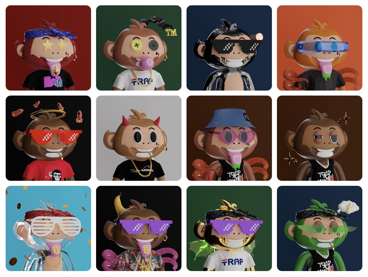TrapMonkie's tweet image. TrapMonkie NFT Giveaway 🎉🐒

🍌 Join Discord: discord.gg/GfKE9ZU9Kn
🍌 Follow @TrapMonkie   
🍌 RT + TAG 3

#TrapMonkie #FREEMINT #NFT