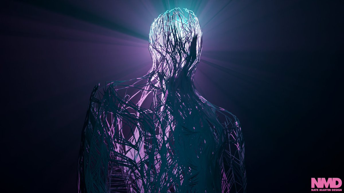 GM. Getting twiggy with it. #Blender3d #3dartwork #DigitalArtist