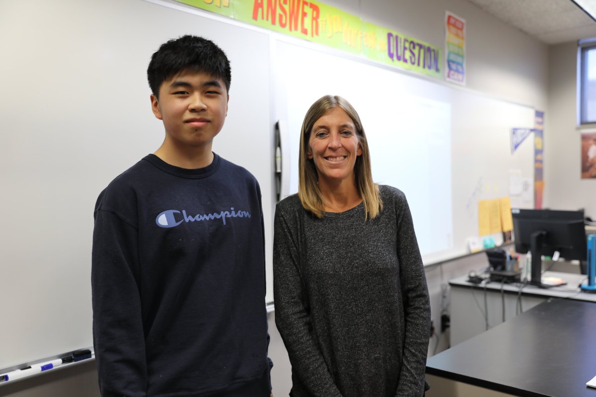 PHMschools's tweet photo. Now this is #PHMExcellence!@PennPride365 JR Felix Zhang is the only student in the WORLD to get 💯 EVERY PROBLEM CORRECT on AP Cal AB Exam 😯✍️🌎Details &amp; watch the TV news stories: https://t.co/EXbDb0uC1c  
@WNDU @WSBT @ABC57News @AP_Trevor @EducateIN @SecJennerIN @reflectiverae https://t.co/B8Wfmix1FW