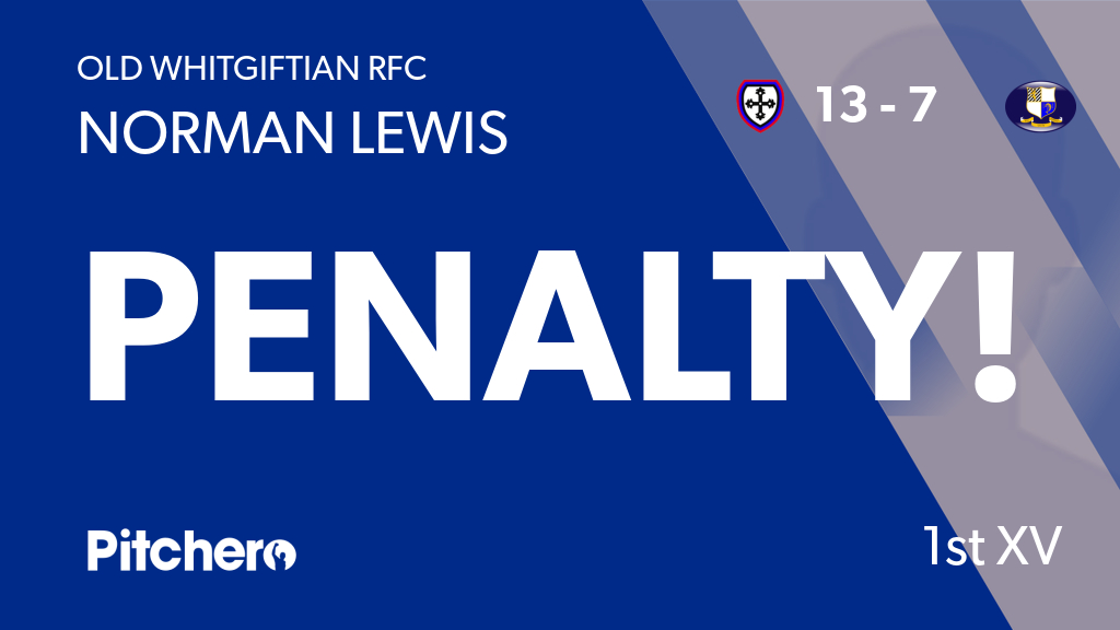 55': Norman Lewis kicks a penalty for Old Whitgiftian 🙌
#OLDPUR #Pitchero
pitchero.com/clubs/oldwhitg…