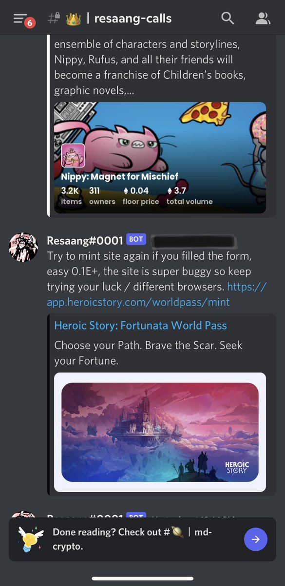 Ultimate_xAlpha's tweet photo. Missed out on Fortuna World Pass? That’s on you. 

Tired on constantly missing out on plays in the NFT space?

Never miss another big play again with Ultimate Alpha pass! https://t.co/h01GoDvnXT