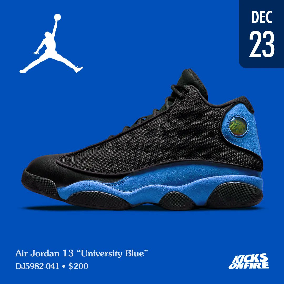 Air Jordan 13 Black/University Blue DJ5982-041