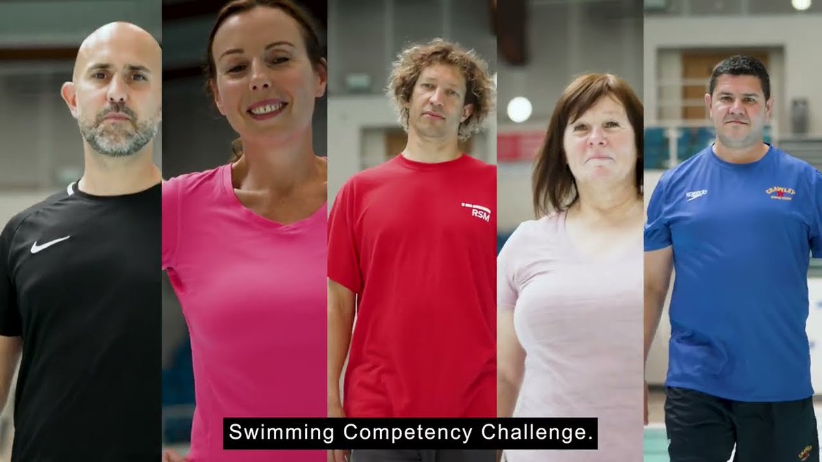 Can you and your child achieve the four water competencies? 

✔️Float to live 
✔️Tread water
✔️Swim in clothing 
✔️Swim at least 100m 

<a href="/Swim_England/">Swim England</a> got parents and guardians of young swimmers to take on the competencies ➡️youtu.be/hx5FuKf-FNE 
#LearnToSwim