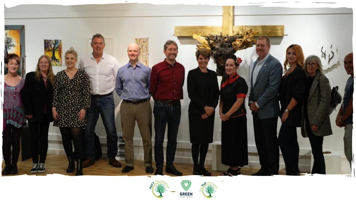 GreenTaskForce1's tweet photo. It’s been a week since our exhibition launched in the Patt Gallery 
We want to thank everyone who has supported the charity, and the art exhibition celebration last Saturday. https://t.co/woV4UKBZTg