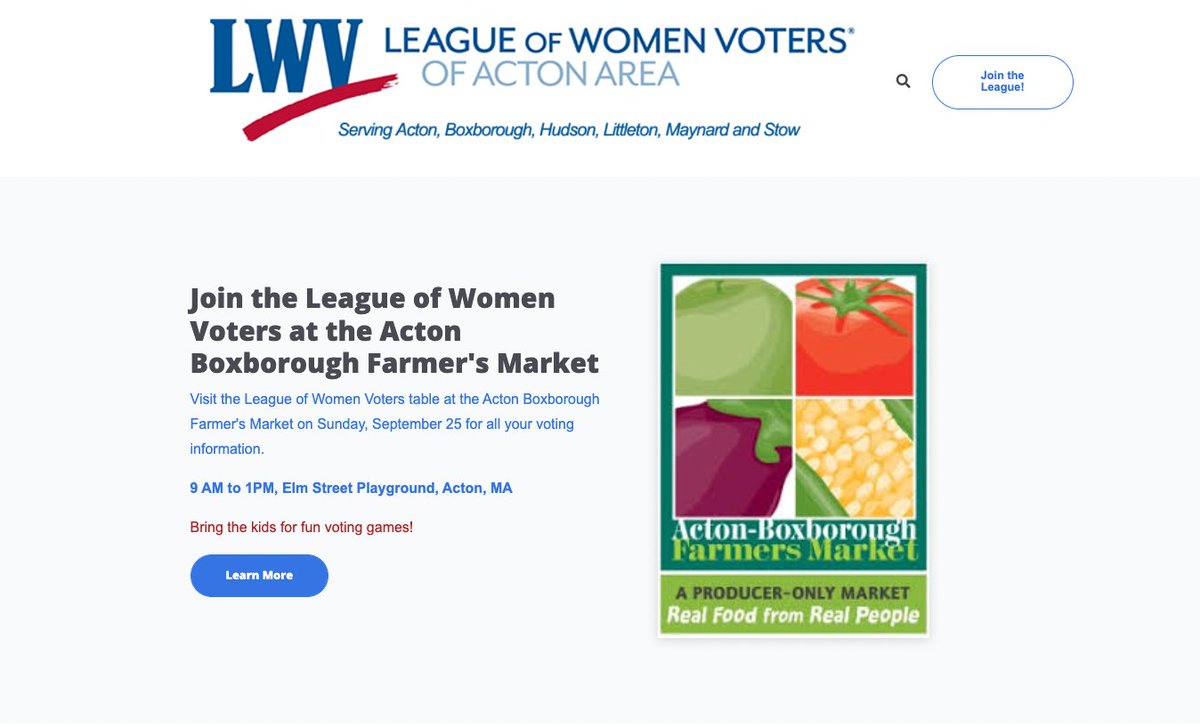 Join the League of Women Voters for games and voting information on Sep 25 at the AB Farmers Market hubs.la/Q01n70950