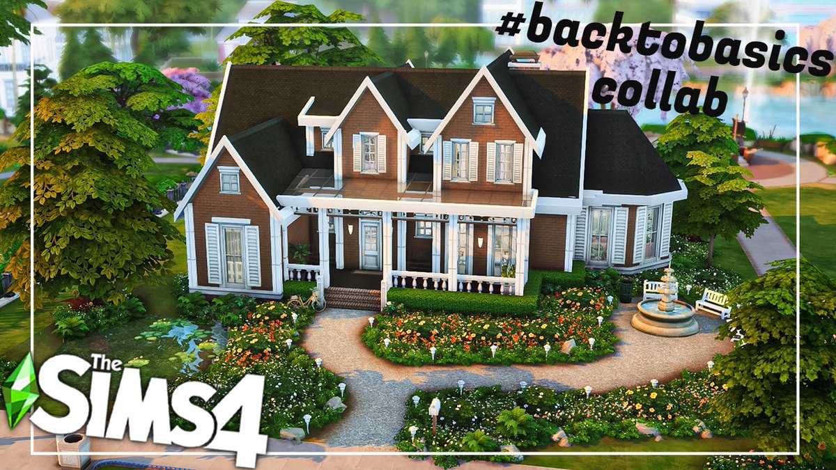 creations_sunny's tweet photo. 🌿NEW VIDEO🌿
https://t.co/UuPnIJQkYi
This family Mansion with space for 7 Sims uses nothing but the Basegame and is part of Newcrest in the awesome #BackToBasicsCollab organized by @Asimsa_ and I'm so thankful that I got to be a part of this collab 😍 https://t.co/SLVPcVLdy9