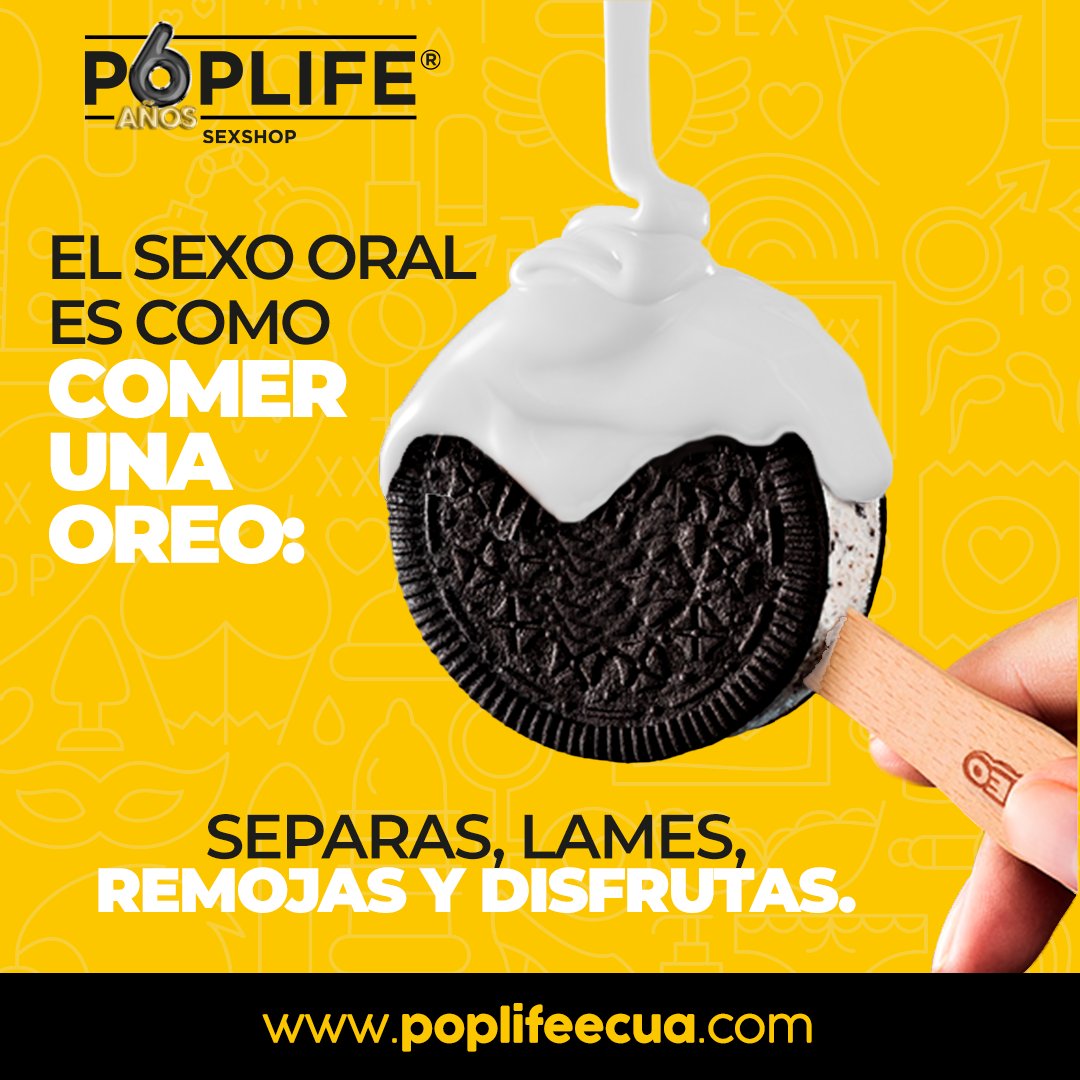 poplifeecua's tweet photo. Este finde 😏👅 ¿se te antoja una oreo? 💦
¡PopLife Sexshop "la manera más discreta" 🤫!
🛍️ Visita nuestra tienda: https://t.co/L9VXbLpi2Y
#sexshoponline #poplife #memes #frases #chites #doblesentido #humorsexual #sexualidad #sabado https://t.co/OmAwsfgHOx