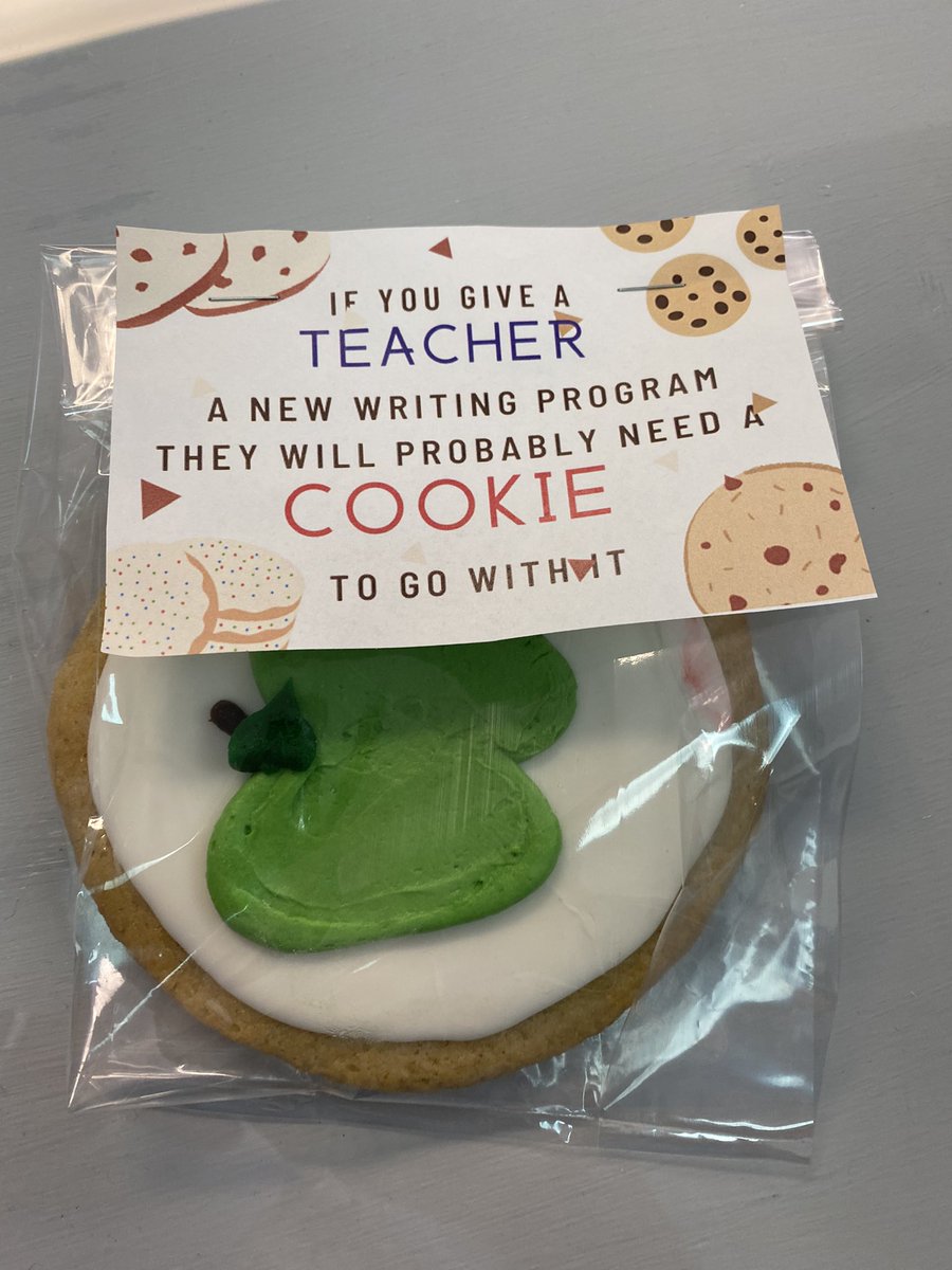 Thank you to our wonderful administrators for delivering Honeymoon Bakery cookies and Cokes to our classrooms today! We have the BEST Administrators at the PARK!