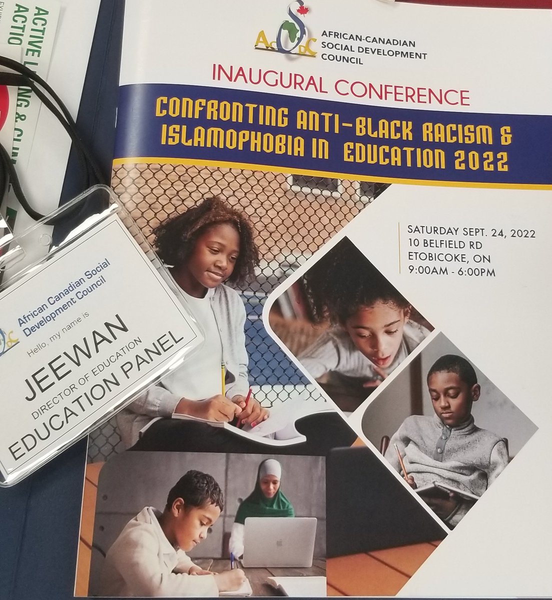 Honoured to speak at the African Canadian Social Development Council's (ACSDC) conference: Confronting #AntiBlack #Racism &amp; #Islamophobia in Education. We need to do better- decades of evidence points to it! We must do better for ALL students we serve in #publiced #onted
