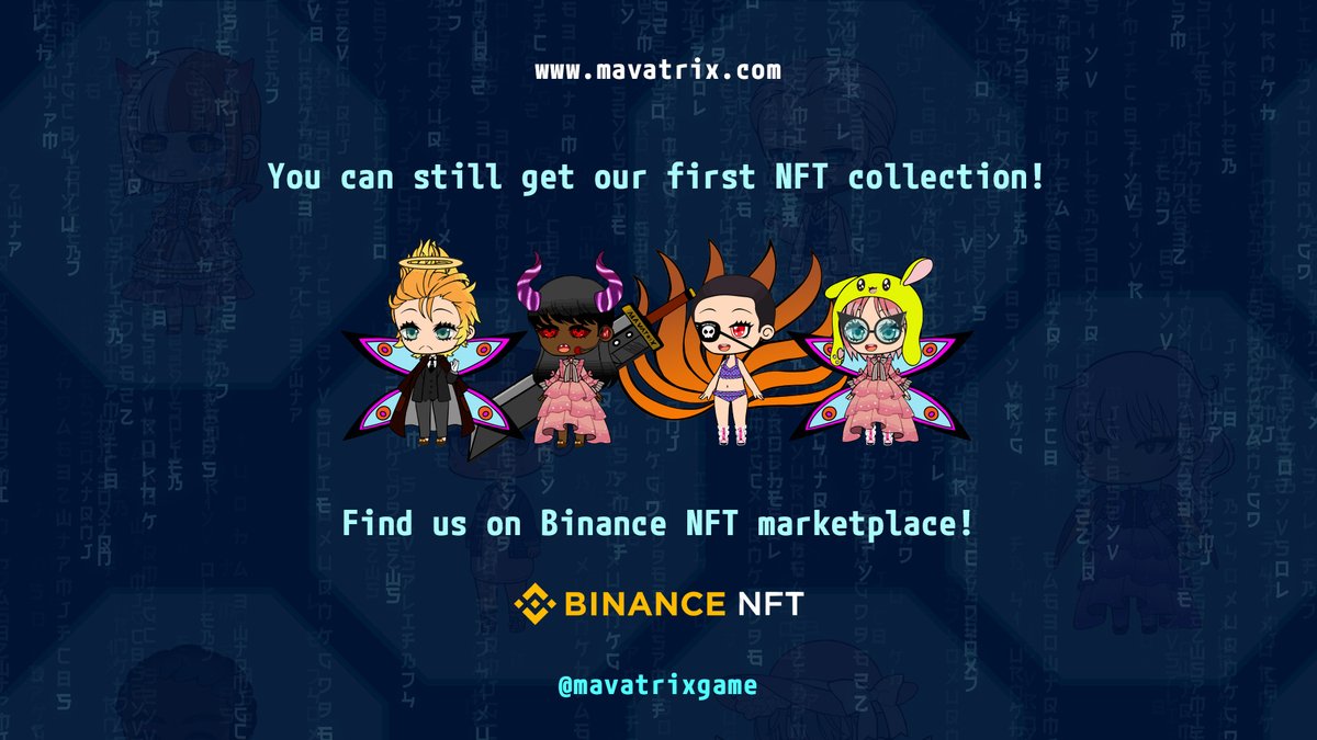 Did you know our first collection consists of 8799 Mavatrix NFTs? 🐲

And the best part is…they’re the first reward-based NFT collection to launch on Binance Smart Chain! 🥳❤️

Come &amp; check us out! 🥸
linktr.ee/mavatrix

#nftcommunity #nft #binance #nftmarketplace