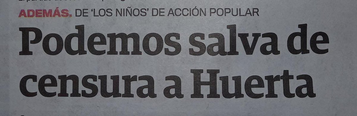 rlopezaliaga1's tweet photo. URRESTI SALVA A HUERTA. URRESTI ES CASTILLO..! https://t.co/4hN1Wial1G