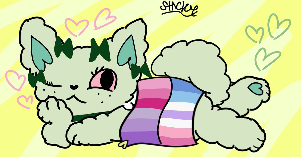 BenglBatEmmaKat's tweet photo. Alt #myart #beatcats #sanrio #bigender #bifemalelean #catgirl #beatcatsart #pride https://t.co/LX76rqC7tY