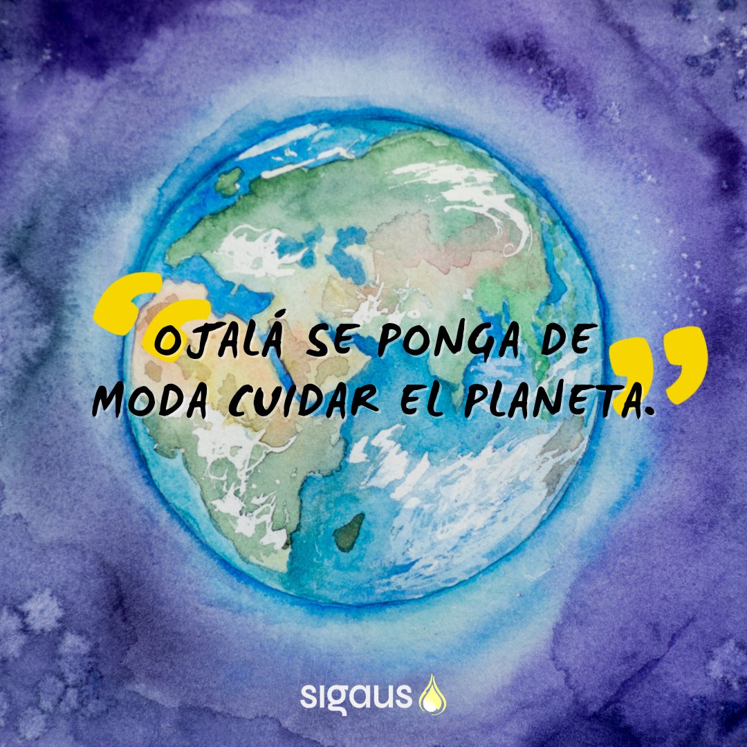 HacesMas's tweet photo. #lomásvisto: A este challenge nos apuntaríamos seguro, ¿y tú? 🌍❤️ 
#FraseSIGAUS https://t.co/EkRZii8QxR