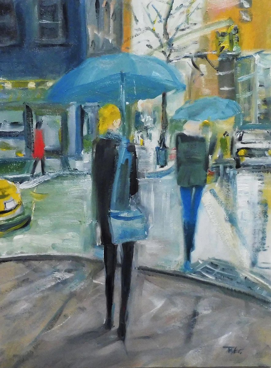 TimTaylor2015's tweet photo. #BLUE #BROLLY #CURBSIDE #WAIT. #Oilpainting
by #TimTaylor #blue #city #impressionistic #rain #female #art #streets #figures #figurative #girl #figure #oil #figure #painting #brolley
https://t.co/zOrrCnHRwe https://t.co/TLNQjcAUFg