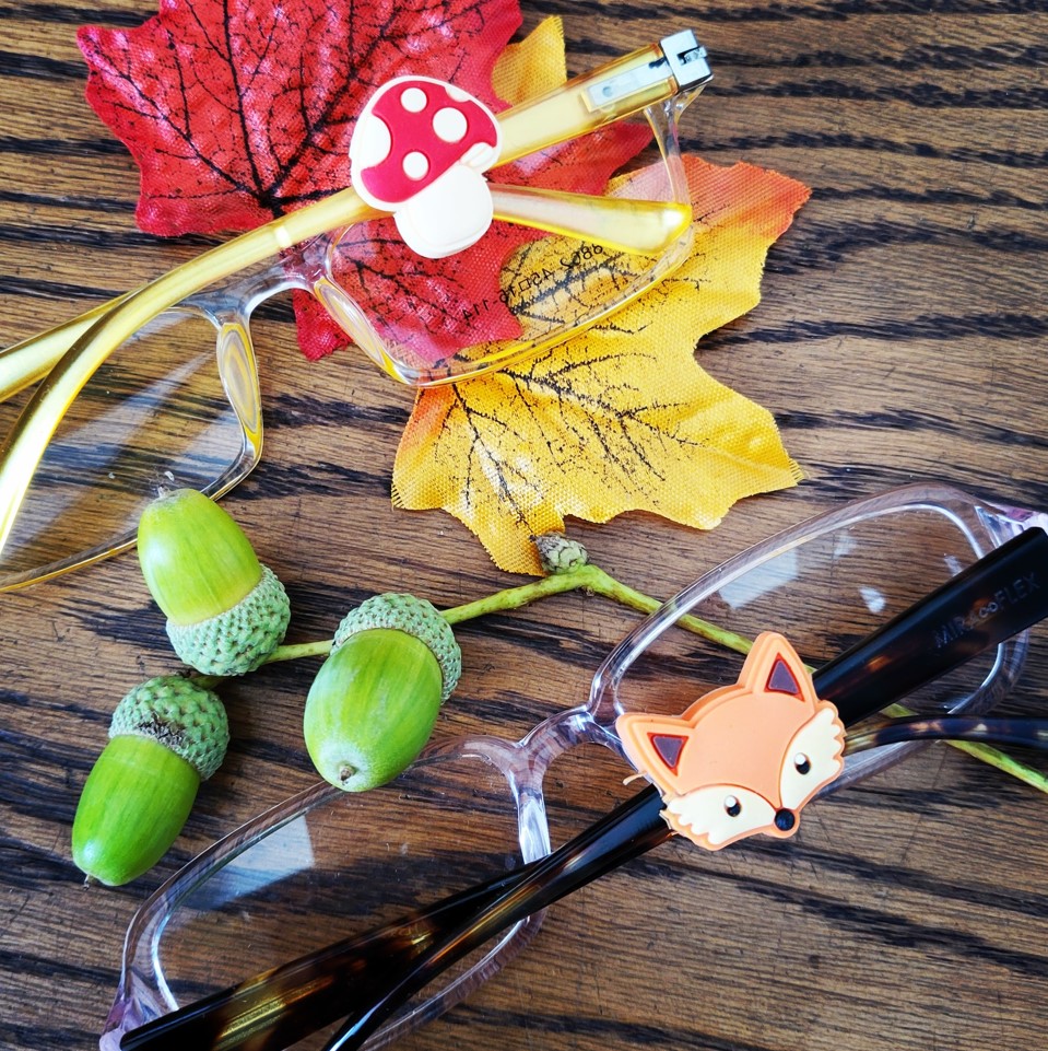 MyBlinx's tweet photo. Autumn has arrived! Get seasonal with Blinx removable eyewear charms - just £2.50 from stockists nationwide 
https://t.co/qDBzMEY3ct https://t.co/PhEtIZEyme