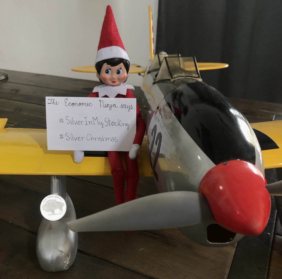 economyninja's tweet photo. Help share and create your own creative #SilverChristmas and #SilverInMyStocking post to spread the truth about Silver! https://t.co/l3lfAwEVKR