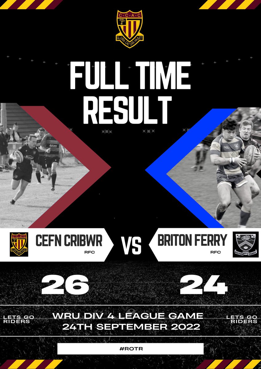 ac_cefn's tweet photo. A good win on the road for the riders today in a close hard fought game. #uppariders https://t.co/ZUZCzI5iod